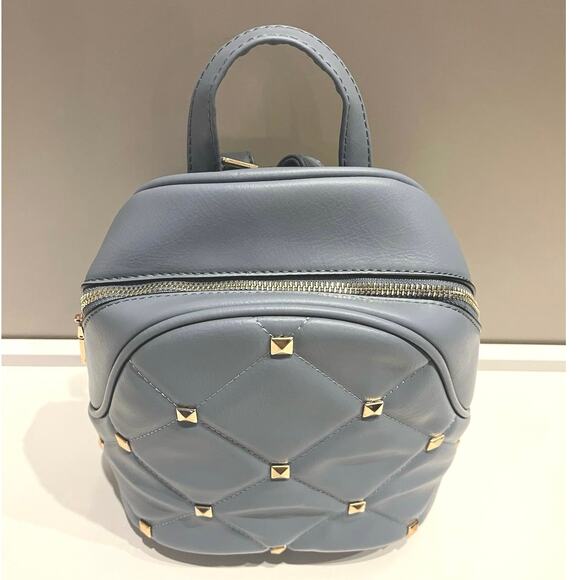 Hayden Quilted Vegan Leather With Studs Women’s Backpack Bag Fashion - Picture 3 of 6